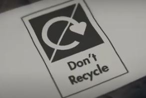 The OPRL Don't Recycling label