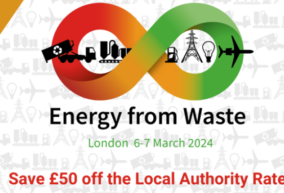 Energy from Waste event logo and discount