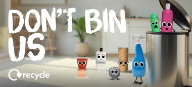'Don't Bin Us' campaign header