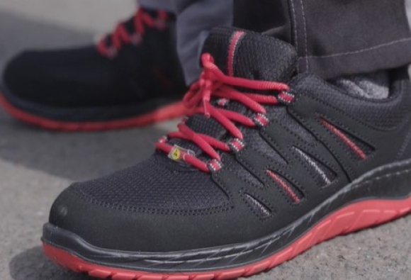 close up of specialist shoes